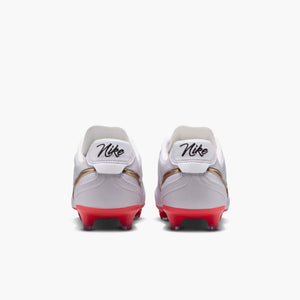 NIKE TIEMPO LIGERA PRO FG WHITE/BRIGHT CRIMSON