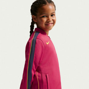 NIKE JR BARCELONA 26-27 STRIKE LB TRACKSUIT NOBLE RED/MINERAL YELLOW
