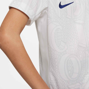 NIKE JR CHELSEA 25-26 PRE-MATCH JERSEY WHITE/PURE PLATINUM