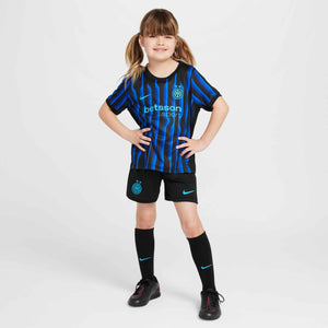 NIKE JR INTER 25-26 LB HOME KIT LYON BLUE/BLACK