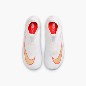 NIKE JR ZM SUPERFLY 11 ACADEMY LK FG WHITE/BRIGHT CRIMSON