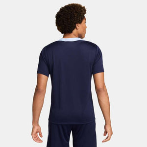 NIKE FRANKRIJK EURO24 STRIKE SS TOP BLACKENED BLUE/COBALT BLISS