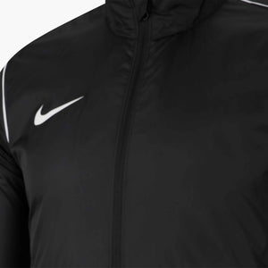 NIKE JR PARK20 REPEL RAINJACKET BLACK/WHITE