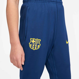 NIKE JR BARCELONA 25-26 STRIKE PANT GYM BLUE/OPTI YELLOW