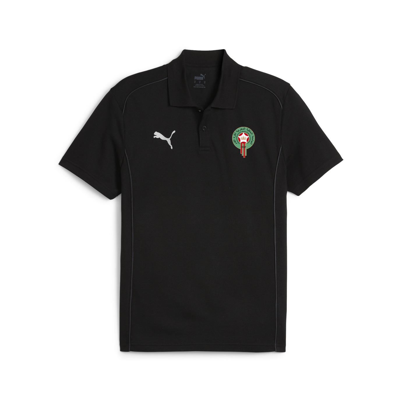 PUMA MAROKKO 2025 CASUAL POLO BLACK/SILVER
