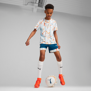 PUMA JR NEYMAR CREATIVITY TR SHORT WHITE/HOT HEAT