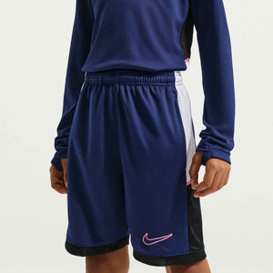 NIKE JR ACADEMY25 SHORT BLUE VOID/BLACK