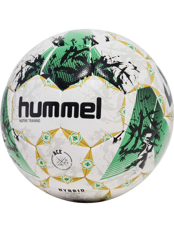 HUMMEL INSPIRE TRAINING BALL WHITE/GREEN