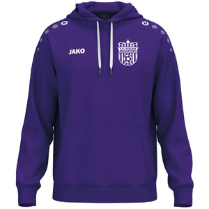 JAKO JR KSC EXCELSIOR MARIAKERKE SWEATER MET KAP ONE COTTON VIOLET