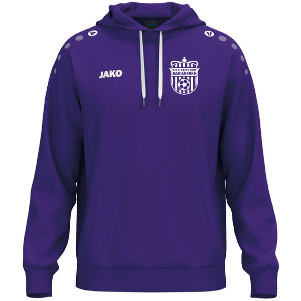 JAKO JR KSC EXCELSIOR MARIAKERKE SWEATER MET KAP ONE COTTON VIOLET