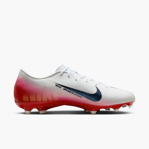 NIKE ZM VAPOR 16 ACADEMY FG LV8 UNIVERSITY RED/DARK OBSIDIAN