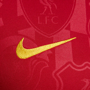 NIKE LIVERPOOL 24-25 PRE-MATCH SS TOP GYM RED/CHROME YELLOW