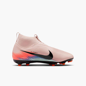 NIKE JR ZM SUPERFLY 10 ACADEMY FG UNITED SILT RED/RACER BLUE