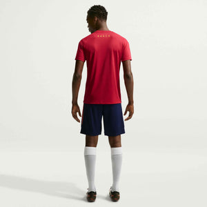NIKE BARCELONA 26-27 STRIKE SHORT BLACKENED BLUE/NOBLE RED