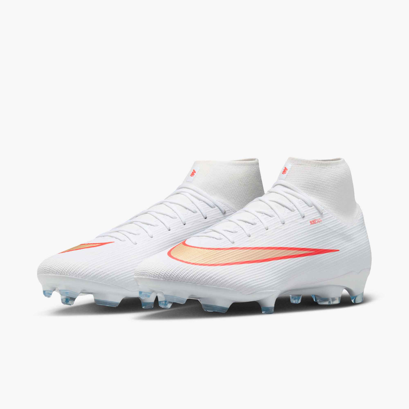 NIKE ZM SUPERFLY 11 ACADEMY FG WHITE/BRIGHT CRIMSON