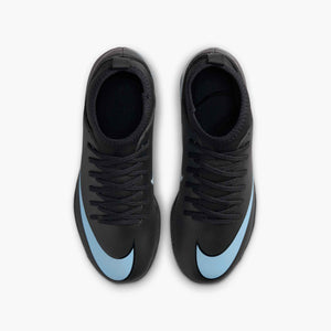 NIKE JR ZM SUPERFLY 10 CLUB IC BLACK/ICE BLUE