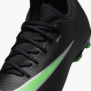 NIKE JR ZM VAPOR 17 ACADEMY FG BLACK/ILLUSION GREEN
