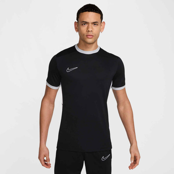 NIKE DRY-FIT ACADEMY25 SS TOP BLACK/WHITE