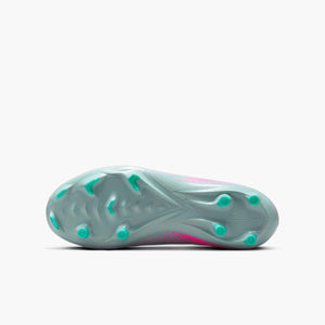 NIKE JR ZM VAPOR 16 ACADEMY FG OCEAN CUBE/PINK BLAST