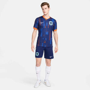 NIKE NEDERLAND EURO24 AWAY JERSEY BLUE VOID/SAFETY ORANGE