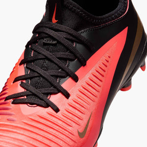 NIKE JR PHANTOM 6 LOW ACADEMY FG BRIGHT CRIMSON/BLUR