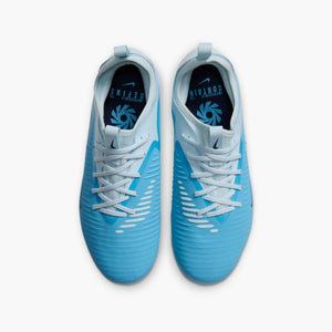 NIKE JR PHANTOM 6 LOW ACADEMY FG HAALAND BALTIC BLUE