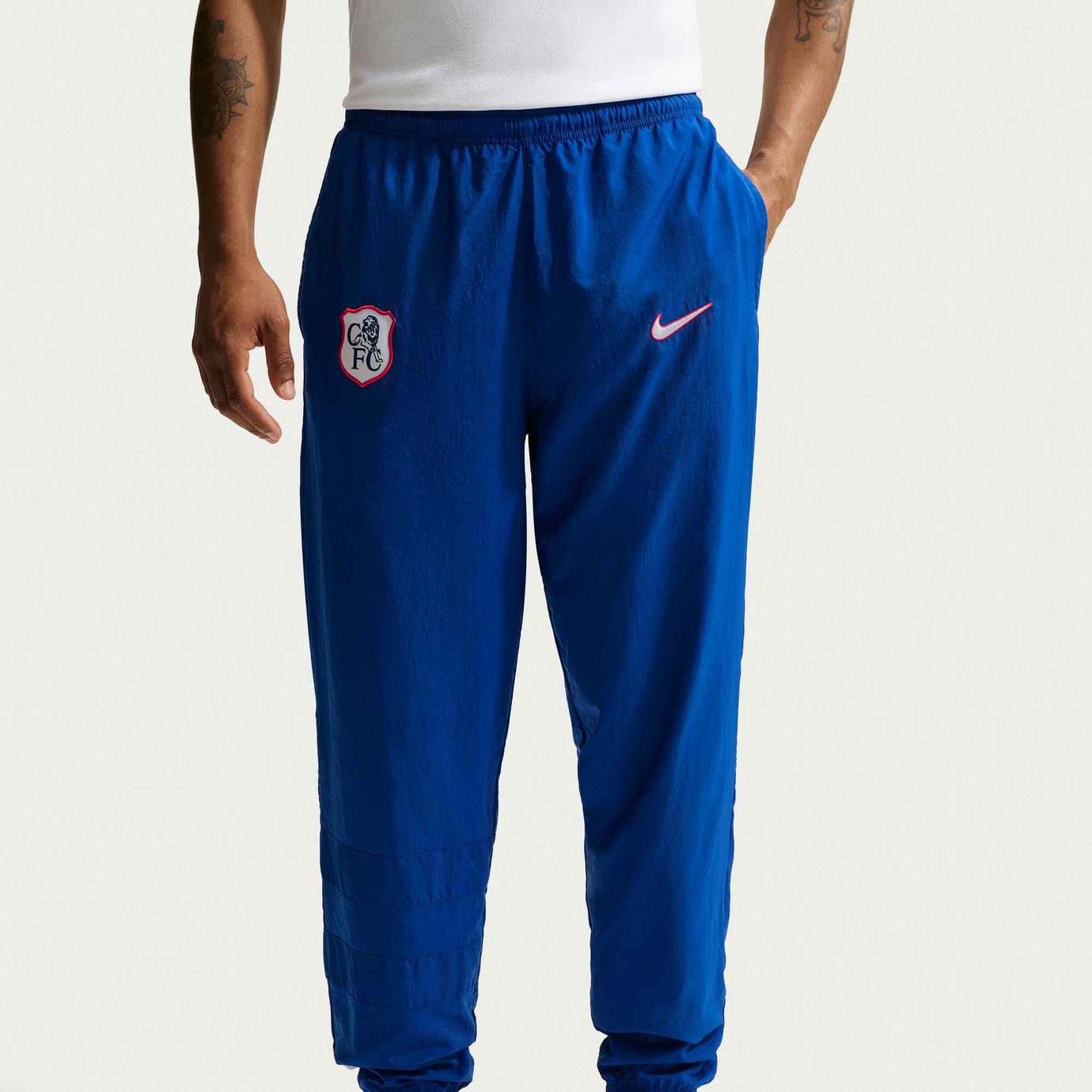 NIKE CHELSEA 26-27 REPEL TRACK PANT RUSH BLUE/WHITE