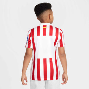 NIKE JR ATLETICO 25-26 HOME JERSEY SPORT RED/WHITE