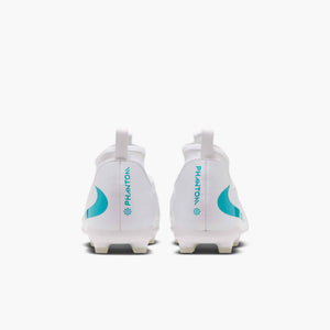 NIKE JR PHANTOM 6 HIGH ACADEMY FG WHITE/DUSTY CACTUS