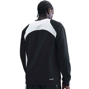 NIKE CHELSEA 25-26 T90 CREW SWEATER BLACK/FIELD SILVER