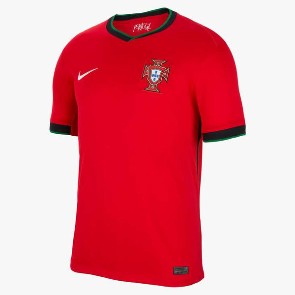 NIKE PORTUGAL EURO2024 HOME JERSEY UNIVERSITY RED/PINE GREEN