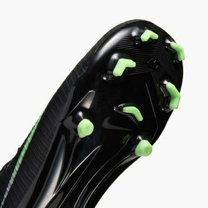 NIKE JR ZM VAPOR 17 ACADEMY LK FG BLACK/ILLUSION GREEN