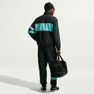 NIKE BARCELONA 26-27 REPEL TRACK JACKET BLACK/GREEN FROST