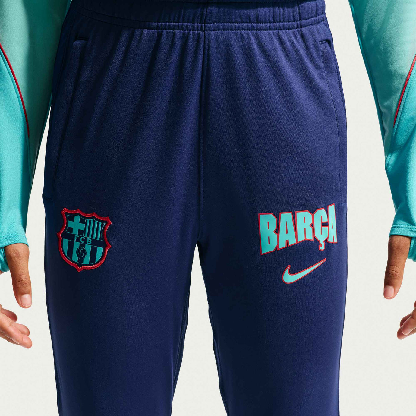 NIKE JR BARCELONA 26-27 STRIKE PANT LOYAL BLUE