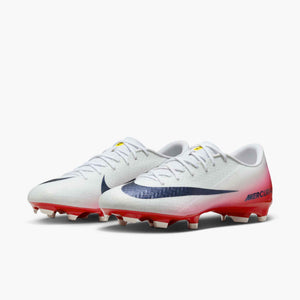 NIKE ZM VAPOR 16 ACADEMY FG LV8 UNIVERSITY RED/DARK OBSIDIAN