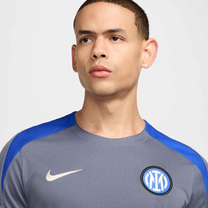 NIKE INTER 24-25 STRIKE SS TOP DIFFUSED BLUE/LYON BLUE