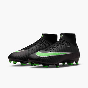 NIKE ZM SUPERFLY 11 ACADEMY FG BLACK/ILLUSION GREEN