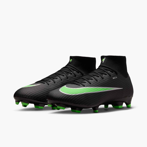 NIKE ZM SUPERFLY 11 ACADEMY FG BLACK/ILLUSION GREEN