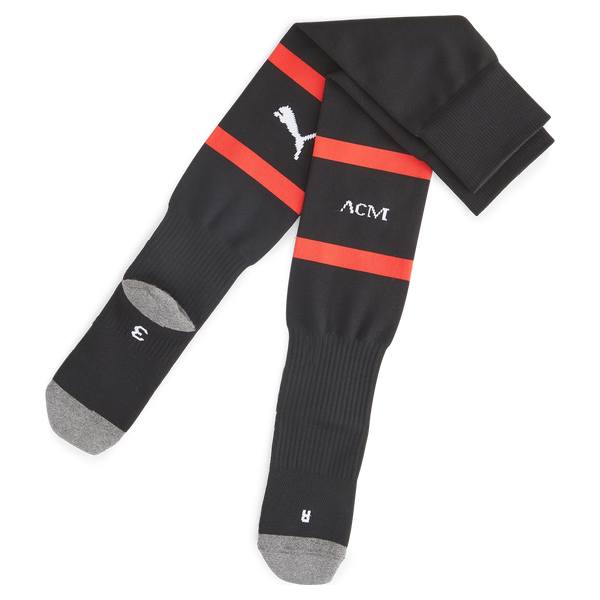 PUMA MILAN 23-24 HOME SOCK BLACK/RED