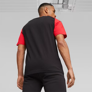 PUMA MILAN 23-24 CASUAL TEE BLACK/RED