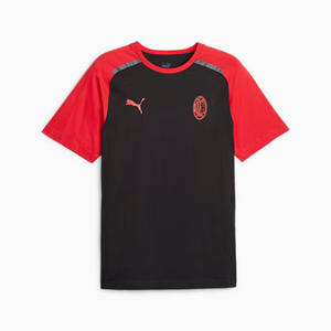 PUMA MILAN 23-24 CASUAL TEE BLACK/RED