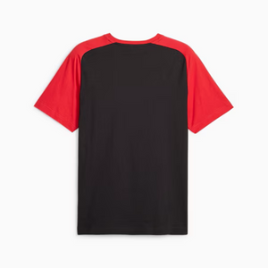 PUMA MILAN 23-24 CASUAL TEE BLACK/RED