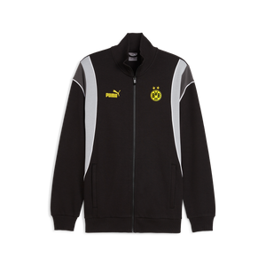 PUMA DORTMUND 23-24 ARCHIVE TRACK JACKET BLACK