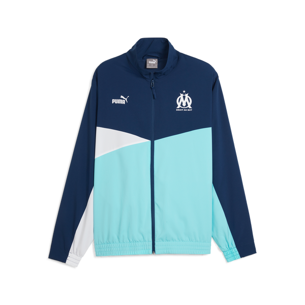 PUMA MARSEILLE 23-24 WOVEN JACKET PERSIAN BLUE/WHITE