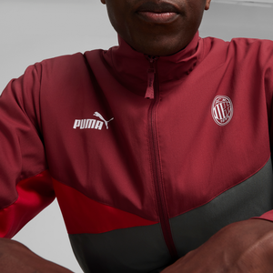 PUMA AC MILAN 23-24 WOVEN JACKET REGAL RED