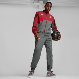 PUMA AC MILAN 23-24 WOVEN JACKET REGAL RED
