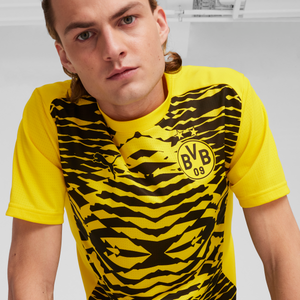 PUMA DORTMUND 24-25 PRE-MATCH SS JERSEY FASTER YELLOW/BLACK