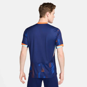 NIKE NEDERLAND EURO24 AWAY JERSEY BLUE VOID/SAFETY ORANGE