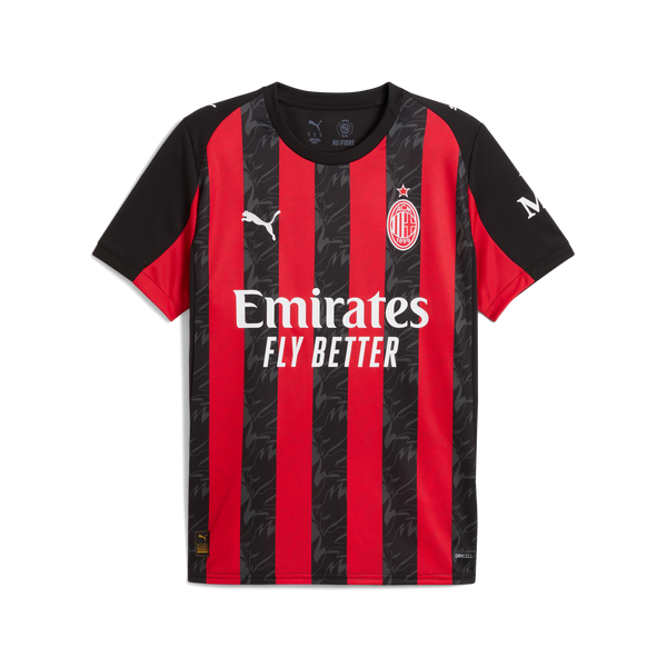 PUMA MILAN 25-26 HOME JERSEY FOR ALL TIME RED/BLACK