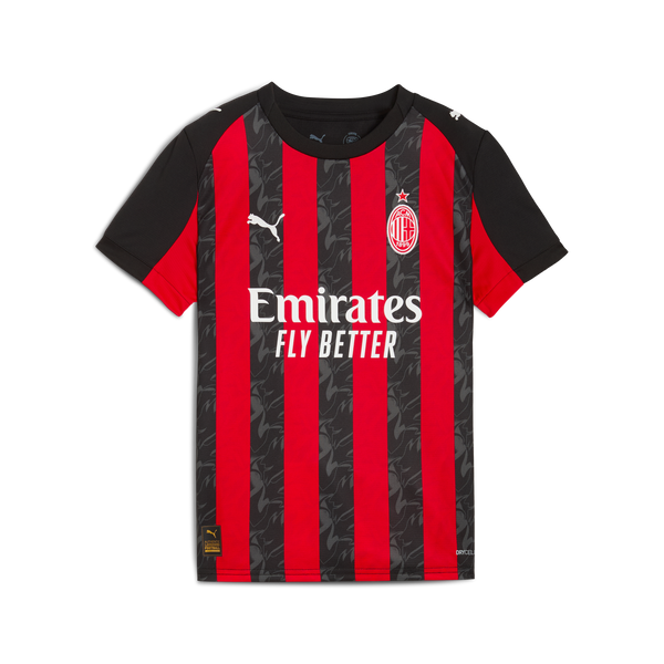 PUMA JR MILAN 25-26 HOME JERSEY FOR ALL TIME RED/BLACK
